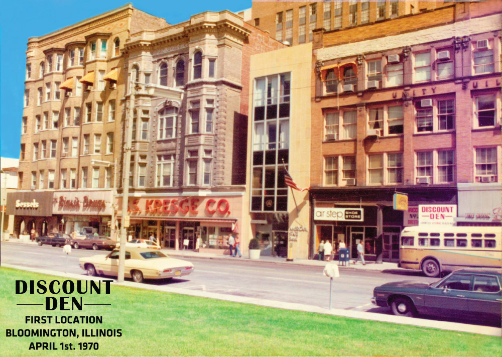 Discount Den First Location - 1970